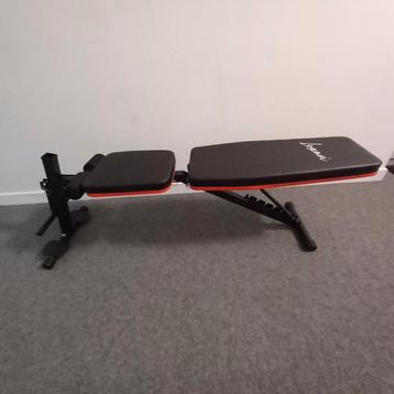 Luxari halterbank + preacherseat ZGAN  beschikbaar voor biedingen