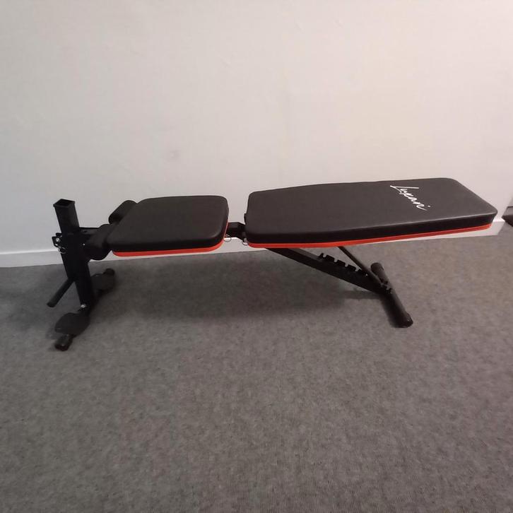 Luxari halterbank + preacherseat ZGAN, Sport en Fitness, Fitnessmaterialen, Zo goed als nieuw, Fitnessbank, Ophalen