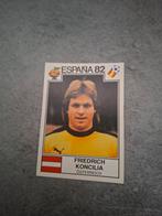 Panini sticker WK 82 Espana. Friedrich Koncilia Oostenrijk., Hobby en Vrije tijd, Stickers en Plaatjes, Verzenden, Zo goed als nieuw