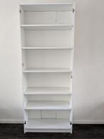 BILLY Boekenkastmet glazen deur, wit, Ophalen, Gebruikt, 200 cm of meer, 50 tot 100 cm