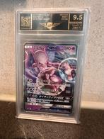 Pokémon Detective Pikachu Mewtwo GX grading AP 9,5, Ophalen of Verzenden, Zo goed als nieuw, Losse kaart, Foil