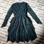 Nieuw: Groene Jurk Nikkie Maat 32/34, Nieuw, Ophalen of Verzenden, Nikkie, Maat 34 (XS) of kleiner