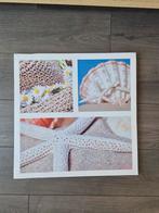 Canvas bloemen 5 stuks, Antiek en Kunst, Ophalen of Verzenden