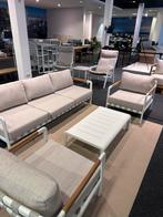 Luxe Aluminium Loungeset - 5 Zitplaatsen, Tuin en Terras, Tuinsets en Loungesets, Ophalen, 5 zitplaatsen, Aluminium, Zo goed als nieuw