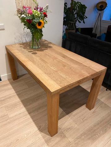 Houten Eettafel - Eikenhout - 4 Personen beschikbaar voor biedingen