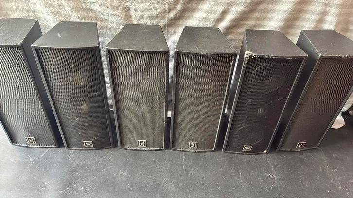 Stage Accompany F7 speakers, Audio, Tv en Foto, Luidsprekers, Zo goed als nieuw, Front, Rear of Stereo speakers, 120 watt of meer