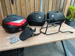 3-delige kofferset met beugels Kappa (GIVI) Monolock, Motoren, Accessoires | Koffers en Tassen, Ophalen, Gebruikt