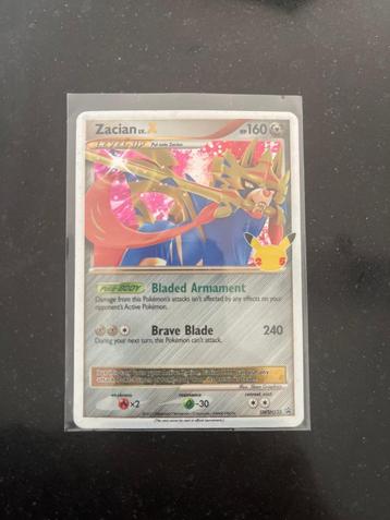Zacian Celebration Swsh135 pokemon  beschikbaar voor biedingen