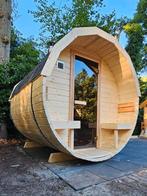 2,5M Barrel Sauna Gratis Levering en Plaatsing, Ophalen of Verzenden, Nieuw, Complete sauna