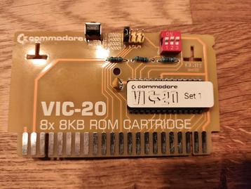 Commodore vic 20 spellen 8 op 1 kaart gr verzenden beschikbaar voor biedingen