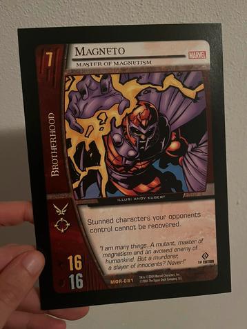 Marvel - Origins "Magneto" MOR-081 1st Edition Rare 2004 beschikbaar voor biedingen