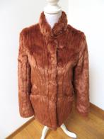 F47 ONLY imitatie bontjas bruin maat S 36, Kleding | Dames, Jassen | Winter, Only, Bruin, Verzenden, Zo goed als nieuw