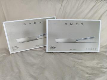 Smeg koekenpan - matzwart - Ø26 cm + Ø28 cm beschikbaar voor biedingen
