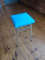 Blauw vintage krukje Brabantia, Huis en Inrichting, Ophalen, Gebruikt, Blauw, Vintage