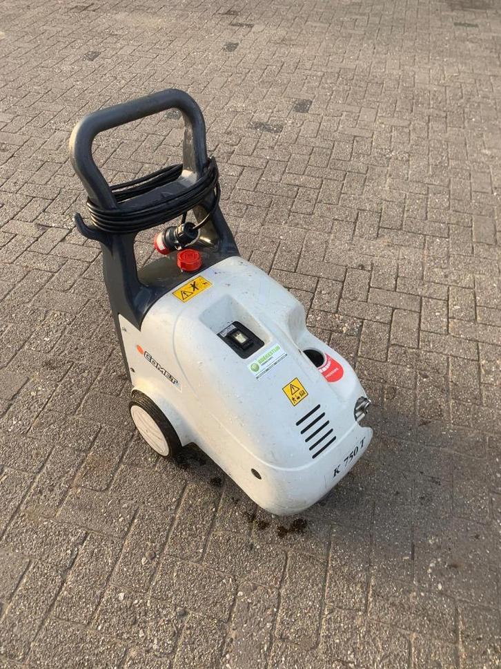 Comet K750T, Tuin en Terras, Hogedrukreinigers, Gebruikt, Elektrisch, Met regelbare waterdruk, Met autostop en -start, Ophalen