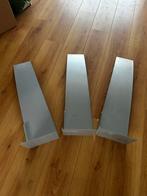 3x IKEA Kirp wandplanken metaal, Huis en Inrichting, Ophalen