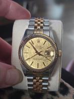 Rolex Datejust 16013 Staalgoud jubilee - Linnen Dial, Ophalen of Verzenden