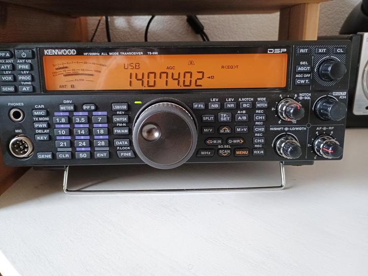 Kenwood TS-590S, Telecommunicatie, Zenders en Ontvangers, Zo goed als nieuw, Zender en Ontvanger, Ophalen