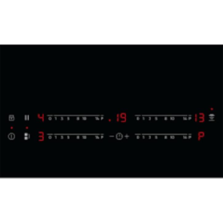 .-AEG inductiekookplaat IKE84445FB luxe glanzende afwerking, Witgoed en Apparatuur, Kookplaten, Nieuw, Inbouw, Inductie, 4 kookzones