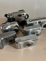 6 digitale compact camera's, Ophalen of Verzenden, Gebruikt