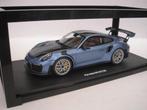 Porsche 911 (991.2) GT2 RS 2021 Gemini Blue 1/18 GT Spirit, Nieuw, Overige merken, Ophalen of Verzenden, Auto