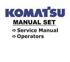 Komatsu All Trucks Repair Manual Pack, Verzenden
