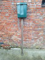 Brievenbus met paal - Staande brievenbus, Tuin en Terras, Brievenbussen, Ophalen, Gebruikt, Kunststof, Staande brievenbus