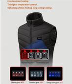 Verwarmde Bodywarmer maten S - M - L - XL - 2XL-3XL, Ophalen of Verzenden, Nieuw, Maat 38/40 (M), Zwart