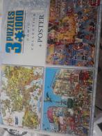 3 puzzels 1 doos., Ophalen of Verzenden, Zo goed als nieuw