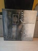 100x100 schilderij abstract, Antiek en Kunst, Kunst | Schilderijen | Abstract, Ophalen of Verzenden