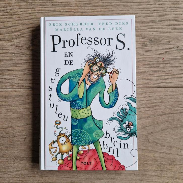 Professor S. en de gestolen breinbril, Boeken, Kinderboeken | Jeugd | 10 tot 12 jaar, Zo goed als nieuw, Non-fictie, Ophalen of Verzenden