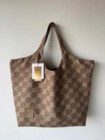 Josh V | Leonora shopper met logoprint | beige, Ophalen of Verzenden, Nieuw, Beige, Shopper