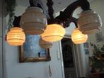 vintage kamerlamp, Huis en Inrichting, Lampen | Hanglampen, Minder dan 50 cm, Gebruikt, Glas, Ophalen