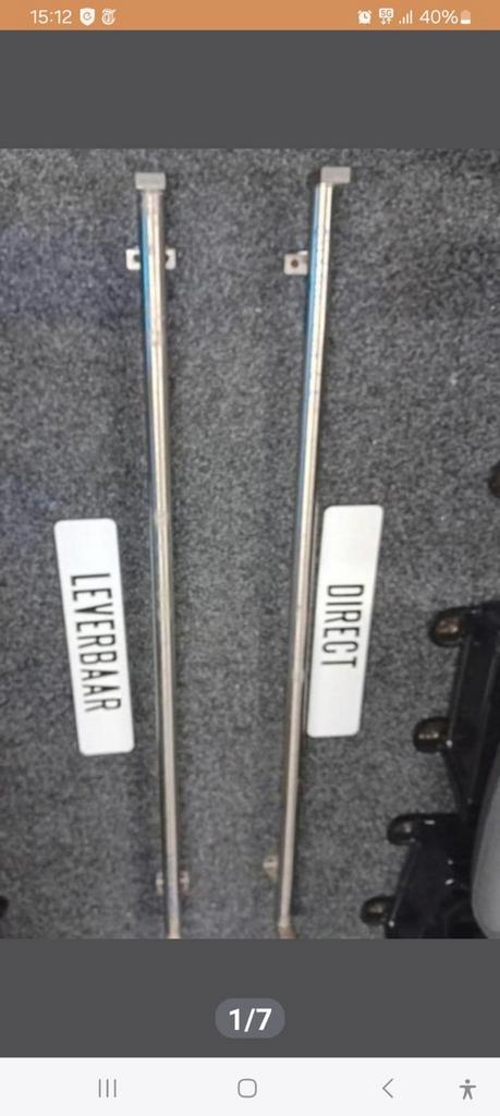 Ford custom vaste dakdragers  lengte een plus 2 bj 2012-2022, Doe-het-zelf en Verbouw, IJzerwaren en Bevestigingsmiddelen, Zo goed als nieuw