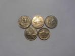 5 munten Amerika/Canada 1/4 dollar,25,5 cent 1973/2004, Ophalen of Verzenden, Noord-Amerika, Setje