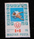 Magyar Posta / Hongarije 1976 Olympische Spelen Montreal, Postzegels en Munten, Postzegels | Europa | Hongarije, Ophalen of Verzenden