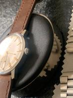 Longines sport chief ref 7402 cal.30L  36mm 1960 vintage, Overige merken, Staal, Polshorloge, Ophalen of Verzenden