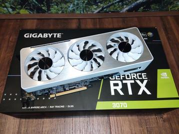 Nvidia RTX 3070 Gigabyte vision videokaart wit beschikbaar voor biedingen