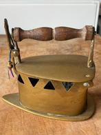 Antiek Strijkijzer - Brons/Koper, Ophalen of Verzenden, Brons