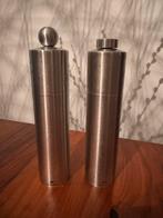 Peugeot RVS Peper- en Zoutstel 19cm, Ophalen, Zo goed als nieuw, Rvs of Chroom, Los bestek