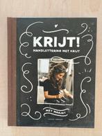 Krijt! Handlettering met Krijt - Marjet Verhoef, Ophalen, Zo goed als nieuw, Tekenen en Schilderen