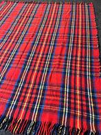 Geruite vintage deken plaid, Huis en Inrichting, Woonaccessoires | Plaids en Woondekens, Gebruikt, Etten-Leur, DJT@dejuistetoon.eu