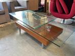 Rolf Benz 8820 salontafel, Huis en Inrichting, Tafels | Salontafels, Ophalen, Gebruikt, Design, Glas