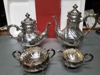 ANTIEK ZILVER SERVIES van BEROEMDE MAKER JOHANNES SIGGAARD, Antiek en Kunst, Antiek | Goud en Zilver, Ophalen of Verzenden, Zilver
