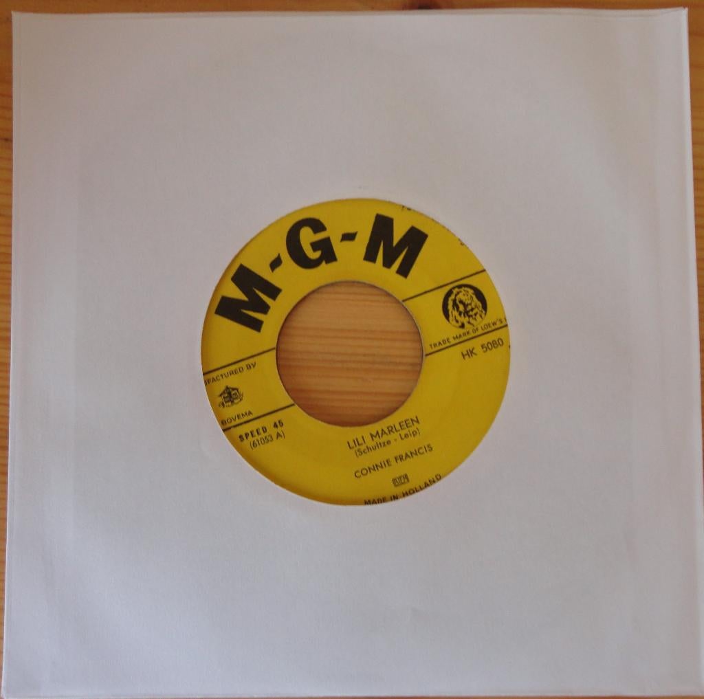 Connie Francis - Lili Marleen, Cd's en Dvd's, Ophalen of Verzenden, Gebruikt, 7 inch, Single