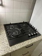 Inbouw gaskookplaat met wokbrander, Witgoed en Apparatuur, Kookplaten, Ophalen, 4 kookzones, Zo goed als nieuw, Inbouw