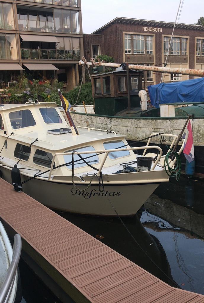 Kruiser 720, Watersport en Boten, Motorboten en Motorjachten, Zo goed als nieuw, Staal, Diesel, 10 tot 30 pk, Ophalen