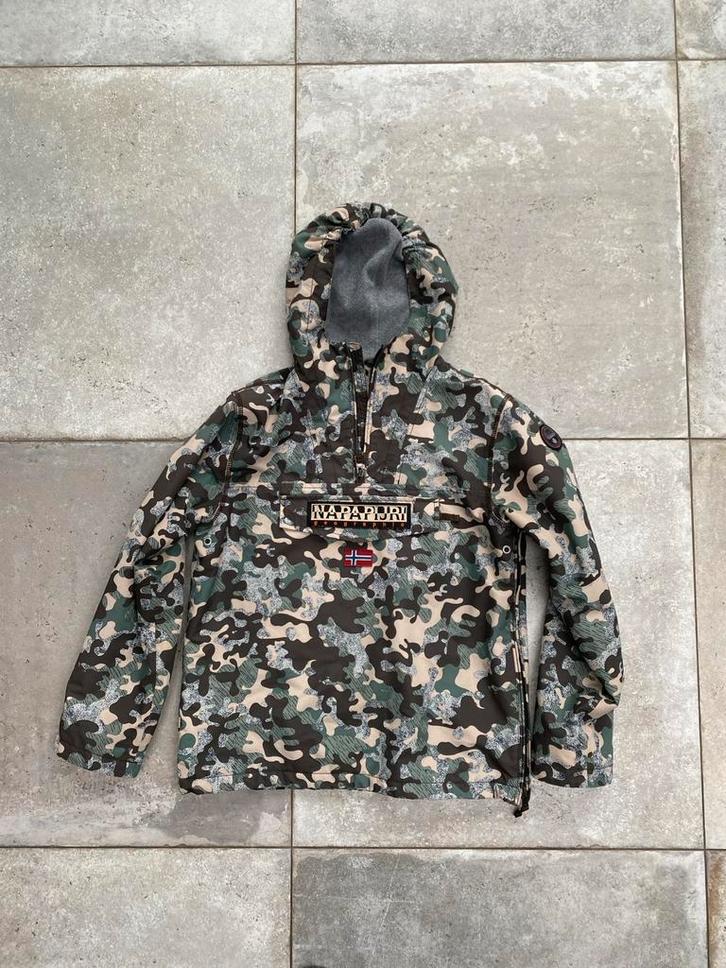 Napapijri jas maat 162 (14 jaar), Kleding | Heren, Jassen | Zomer, Gedragen, Overige maten, Overige kleuren, Ophalen of Verzenden