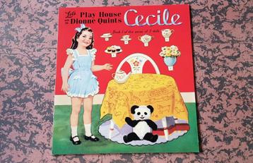 5 boekjes met aankleedpoppen van de Dionne vijfling  beschikbaar voor biedingen