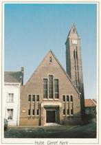 HULST Tekst Geref. Kerk, Verzamelen, Ansichtkaarten | Nederland, Verzenden, 1980 tot heden, Ongelopen, Zeeland